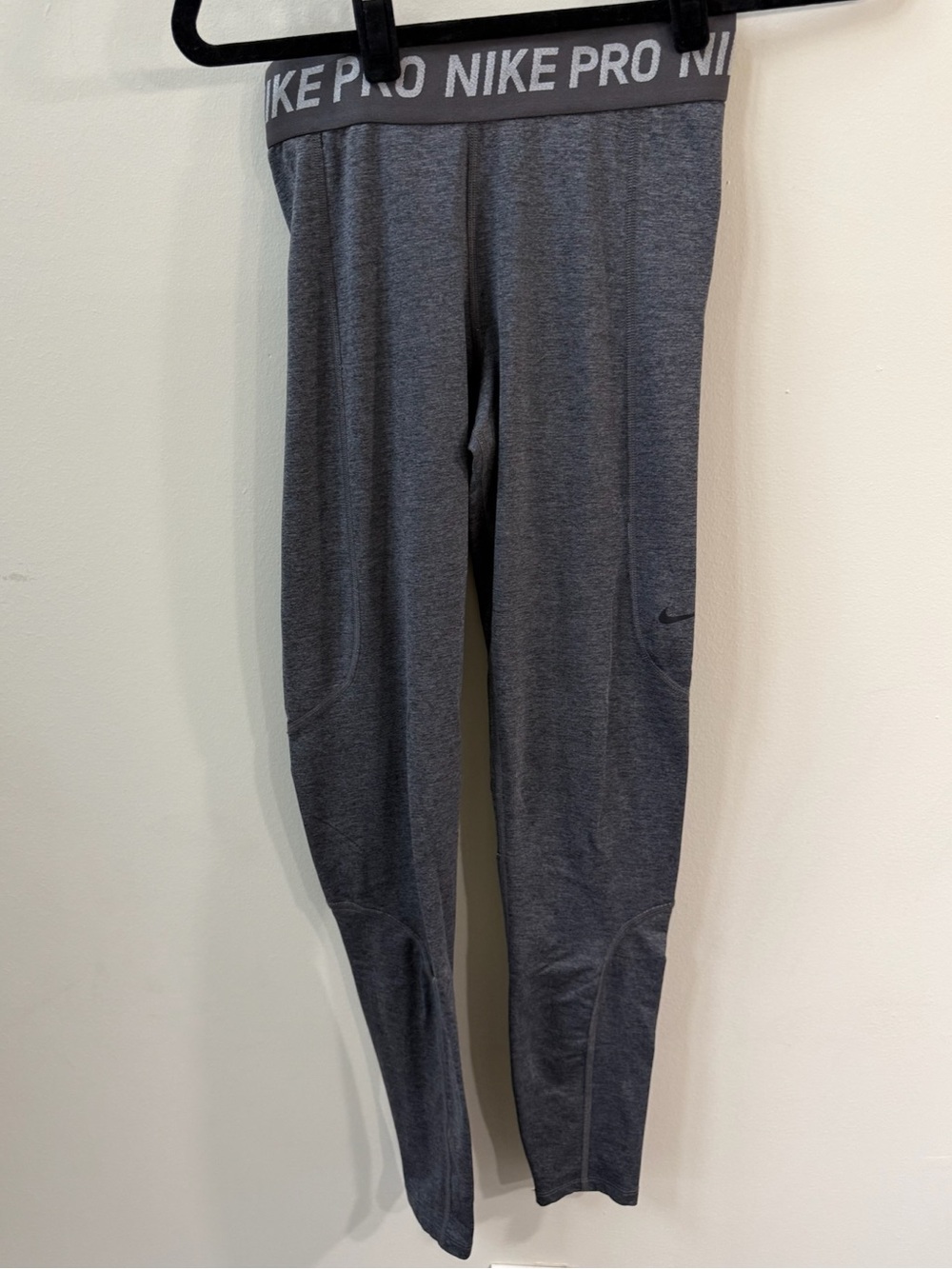 Nike Gray Dri-Fit Thermal Leggings